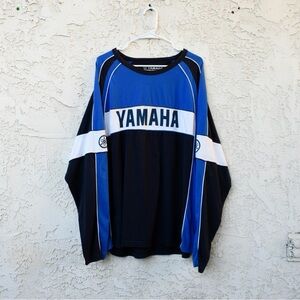 Yamaha Snowmobiles Vintage Long Sleeve Tee (Blue/Black)